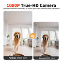 8L Automatic Cat Feeder With 1080p Camera Video 5G WiFi Cat Food Dispenser Pet Smart Voice Recorder Tuya APP Pet Auto Feeder