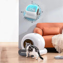 Cat Litter Box 65L Intelligent Cat Toilet Fully Automatic Cleaning Closed Drum Electric Cat Toilet