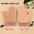 Pet Grooming Glove Efficient Cat Dog Hair Remover Gentle Massage Tool Double Sided Brush Stress Free Easy Hand Wash Remover Glov