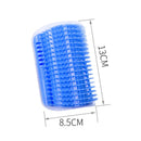 Massage Pet Cat Brush Corner Scrape Hair Removal Beauty Clean Corner Brush Removable Scratcher Comb for Kitten Cat