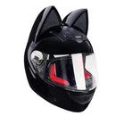KEMIMOTO Full Face Motorcycle Helmet Cat Ear For Women Motocross Motorbike Men's Moto Helmet Breathable DOT Girlfriend Gift