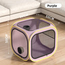 Pet Drying Box Cat Bath Blow Anti-escape Artifact for Puppies and Dogs Blow Drying Bag Household Water Dryer Portable Cat Cage