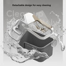 Large Cat Litter Boxes Corridor Style Design Enclosed Litter Tray Odor Splash-Proof Kitten Toilet Convenient Lid Pet Clean