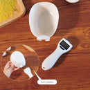 dogs accesPet Food Measuring Scoop Electronic Dog Cat Food Measuring Cup Digital Spoon Scale Kitchen Food Scale with LED Display