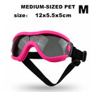 Pet Adjustable Dog Goggles Sunglasses Anti-UV Sun Glasses Eye Wear Protection Black Widely Used Dog Sunglasses Pet Dog Supplies