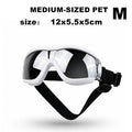 Pet Adjustable Dog Goggles Sunglasses Anti-UV Sun Glasses Eye Wear Protection Black Widely Used Dog Sunglasses Pet Dog Supplies