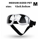 Pet Adjustable Dog Goggles Sunglasses Anti-UV Sun Glasses Eye Wear Protection Black Widely Used Dog Sunglasses Pet Dog Supplies