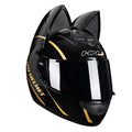KEMIMOTO Full Face Motorcycle Helmet Cat Ear For Women Motocross Motorbike Men's Moto Helmet Breathable DOT Girlfriend Gift