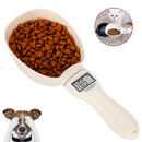 dogs accesPet Food Measuring Scoop Electronic Dog Cat Food Measuring Cup Digital Spoon Scale Kitchen Food Scale with LED Display