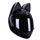KEMIMOTO Full Face Motorcycle Helmet Cat Ear For Women Motocross Motorbike Men's Moto Helmet Breathable DOT Girlfriend Gift