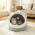 Cute And Soft Cat House Super Cat Bed Warm Deep Sleep Comfort  Cat Bed Pets Tent Cozy Cave Nest Small Dog Mat Bag