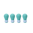 1Set Cat Muzzle Pet Grooming Cover Accessory Cat Anti Bite Anti Licking Space Hood Breathable Helmet with 4 Silicone Paw Shoes