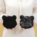 2-6Pcs Pet Hair Remover Bear Shape Laundry Balls Washing Machine Lint Catcher Reusable Clothes Sofa Cat Dog Fur Cleaning Sponge