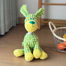 Cute Donkey Plush Toy for Dogs - Squeaky Chewable Interactive Pet Toy with Funny Sound, Soft Plush Puppy Teething Toy