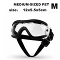 Pet Adjustable Dog Goggles Sunglasses Anti-UV Sun Glasses Eye Wear Protection Black Widely Used Dog Sunglasses Pet Dog Supplies