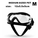 Pet Adjustable Dog Goggles Sunglasses Anti-UV Sun Glasses Eye Wear Protection Black Widely Used Dog Sunglasses Pet Dog Supplies