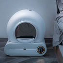 Cat Litter Box 65L Intelligent Cat Toilet Fully Automatic Cleaning Closed Drum Electric Cat Toilet