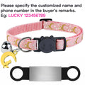 Customized Cute Glow Cat Collar Free Engraved Puppy Kitten Anti-lost Pet ID Nameplate Necklace With Bell & Moon Ornament