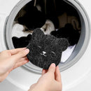 2-6Pcs Pet Hair Remover Bear Shape Laundry Balls Washing Machine Lint Catcher Reusable Clothes Sofa Cat Dog Fur Cleaning Sponge