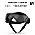 Pet Adjustable Dog Goggles Sunglasses Anti-UV Sun Glasses Eye Wear Protection Black Widely Used Dog Sunglasses Pet Dog Supplies