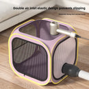 Pet Drying Box Cat Bath Blow Anti-escape Artifact for Puppies and Dogs Blow Drying Bag Household Water Dryer Portable Cat Cage