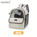 Large Capacity Breathable Mesh Portable Foldable Pet Carrier Backpack for Dog and Cat Outdoor Travel Camping Hiking Supplies