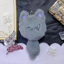 Anime Jujutsu Kaisen Keychain Geto Suguru Satoru Gojo Cosplay Plush Doll Pendant Keyrings Accessories Key Chains Gifts