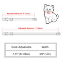 Cat Collar Free Personalized Kitten Collars Engraved Pet Puppy Name Necklace Collars Anti-lost for Cats Small Dogs Adjustable