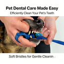 Silicone Soft Pet Finger Cuff Toothbrushes Dog Brush Bad Breath Tartar Teeth Care Tool Cat Cleaning Scrub Silicagel Pet Supplies