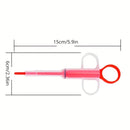 Pet Medicine Feeder Cat Tablet Syringe Feeder Soft Tip Dual Purpose Feeder Cat Pill Shooter Pet Pills Applicator Random Color
