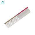 OITABI Professional Pet Grooming Comb, Gradient Pet Deluxe Pointed Tail Comb for Cat & Dog Styling Finishing and Fluffing Comb