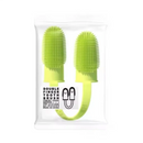 Pet Two-finger Toothbrush Dog Cat Pet Supplies Teeth Cleaning Finger Set Oral Cleaning Tools Pet Two-finger Toothbrush Dog Cat