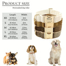 1pc Personalized Dog Collar Velvet, Engraving Custom Name Phone Number ID Tag, Soft Comfy Adjustable Collars For Small Medium La