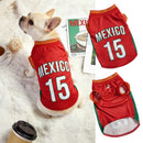 Mesh Breathable Dog Clothes Schnauzer Teddy Sport Large Dog Jersey Basketball Clothing Puppy T-Shirts Summer Pet Cat Shirts