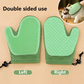 Pet Grooming Glove Efficient Cat Dog Hair Remover Gentle Massage Tool Double Sided Brush Stress Free Easy Hand Wash Remover Glov