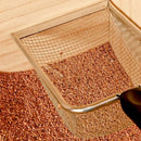 Cat Litter Shovel Stainless Steel Reptile Sand Substrate Shovel Clean Up Feces Fine Mesh Sifter for Bedding Cat Litter Scoop