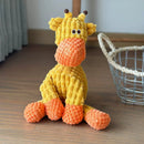 Cute Donkey Plush Toy for Dogs - Squeaky Chewable Interactive Pet Toy with Funny Sound, Soft Plush Puppy Teething Toy