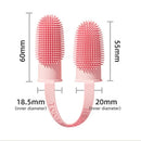 Pet Two-finger Toothbrush Dog Cat Pet Supplies Teeth Cleaning Finger Set Oral Cleaning Tools Pet Two-finger Toothbrush Dog Cat