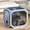 Pet Drying Box Cat Bath Blow Anti-escape Artifact for Puppies and Dogs Blow Drying Bag Household Water Dryer Portable Cat Cage