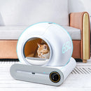 Cat Litter Box 65L Intelligent Cat Toilet Fully Automatic Cleaning Closed Drum Electric Cat Toilet