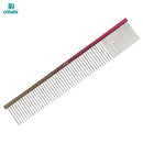 OITABI Professional Pet Grooming Comb, Gradient Pet Deluxe Pointed Tail Comb for Cat & Dog Styling Finishing and Fluffing Comb