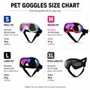 Pet Adjustable Dog Goggles Sunglasses Anti-UV Sun Glasses Eye Wear Protection Black Widely Used Dog Sunglasses Pet Dog Supplies