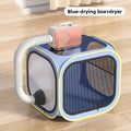 Pet Drying Box Cat Bath Blow Anti-escape Artifact for Puppies and Dogs Blow Drying Bag Household Water Dryer Portable Cat Cage