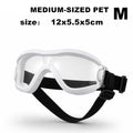 Pet Adjustable Dog Goggles Sunglasses Anti-UV Sun Glasses Eye Wear Protection Black Widely Used Dog Sunglasses Pet Dog Supplies