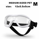 Pet Adjustable Dog Goggles Sunglasses Anti-UV Sun Glasses Eye Wear Protection Black Widely Used Dog Sunglasses Pet Dog Supplies