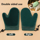 Pet Grooming Glove Efficient Cat Dog Hair Remover Gentle Massage Tool Double Sided Brush Stress Free Easy Hand Wash Remover Glov