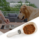 dogs accesPet Food Measuring Scoop Electronic Dog Cat Food Measuring Cup Digital Spoon Scale Kitchen Food Scale with LED Display