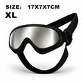 Pet Adjustable Dog Goggles Sunglasses Anti-UV Sun Glasses Eye Wear Protection Black Widely Used Dog Sunglasses Pet Dog Supplies