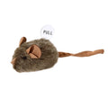 Smart Induction Squeaky Mouse Plush Toy - Sound-Activated Self-Entertainment Cat Teaser Simulation Small Pet Toy for Distraction