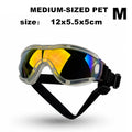 Pet Adjustable Dog Goggles Sunglasses Anti-UV Sun Glasses Eye Wear Protection Black Widely Used Dog Sunglasses Pet Dog Supplies